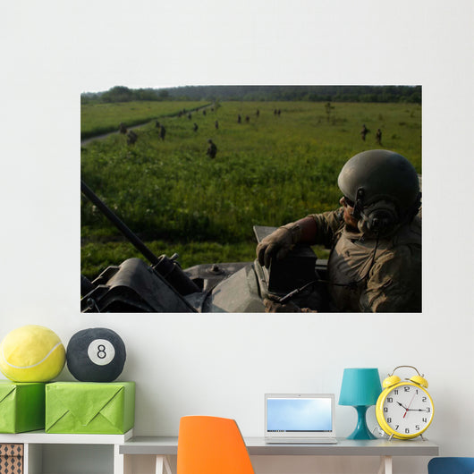 Marine Looks from Turret Wall Decal