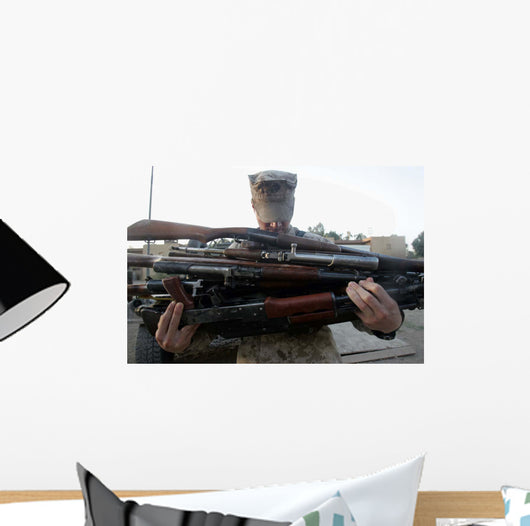 Marine Readies 80 Pounds Wall Decal