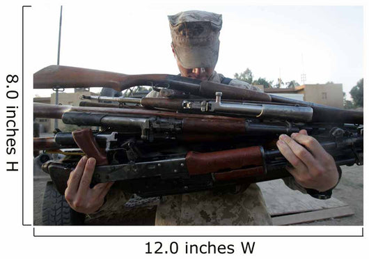 Marine Readies 80 Pounds Wall Decal