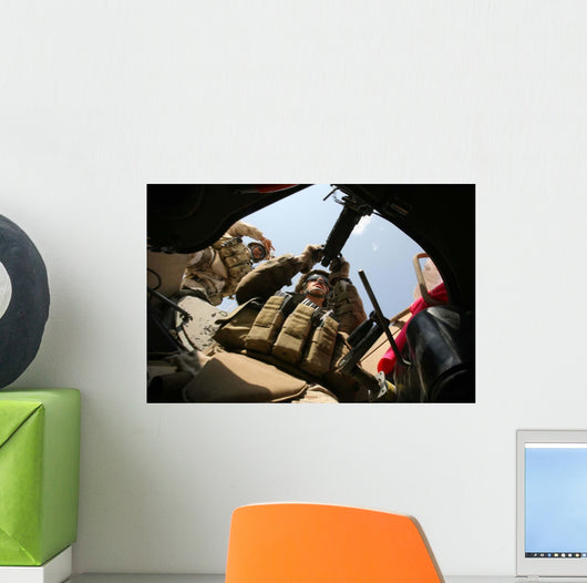 Marine Rocks His M-2 Wall Decal Design 2