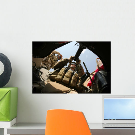 Marine Rocks His M-2 Wall Decal Design 2
