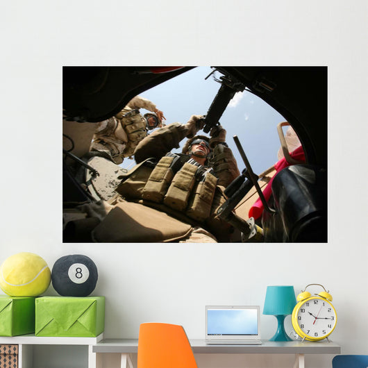 Marine Rocks His M-2 Wall Decal Design 2