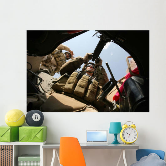 Marine Rocks His M-2 Wall Decal Design 2