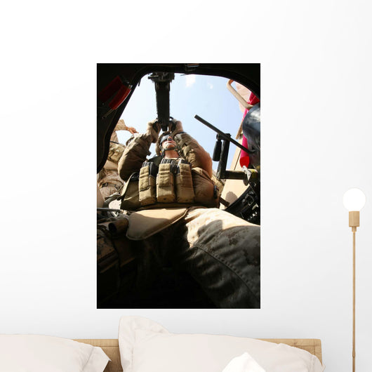 Marine Rocks His M-2 Wall Decal Design 1