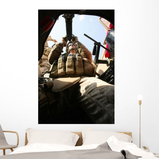 Marine Rocks His M-2 Wall Decal Design 1
