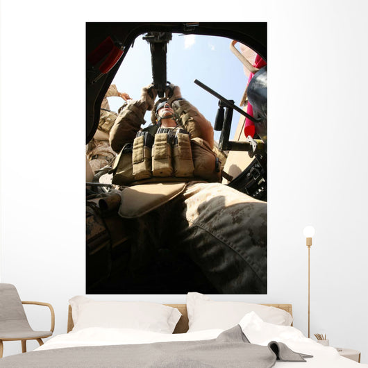 Marine Rocks His M-2 Wall Decal Design 1