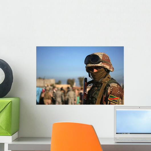 Iraqi Soldier Wall Decal