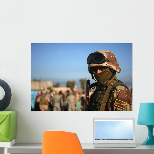 Iraqi Soldier Wall Decal
