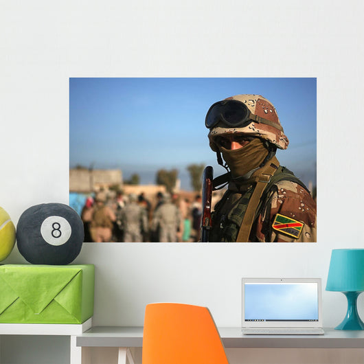 Iraqi Soldier Wall Decal