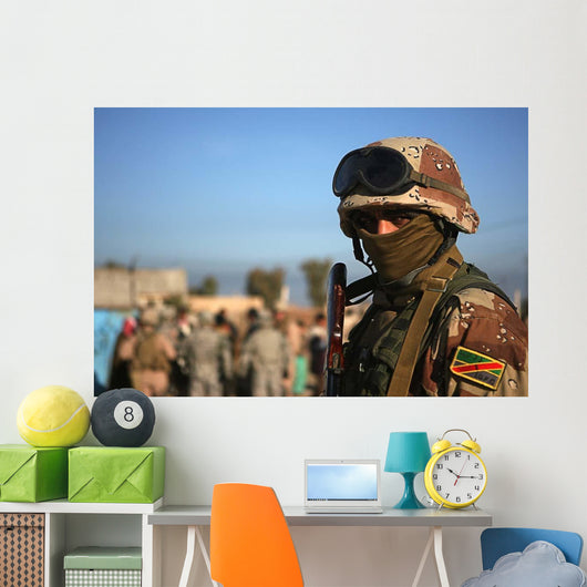 Iraqi Soldier Wall Decal