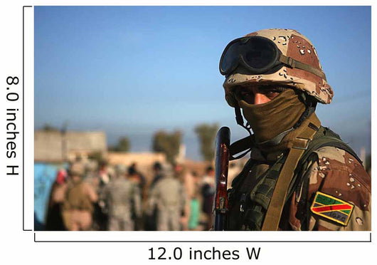 Iraqi Soldier Wall Decal