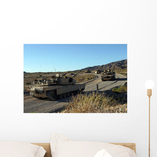 M1a1 Abrams Main Battle Wall Decal