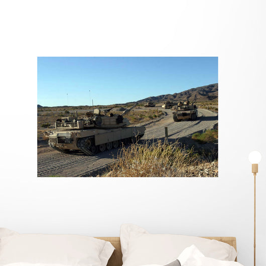 M1a1 Abrams Main Battle Wall Decal