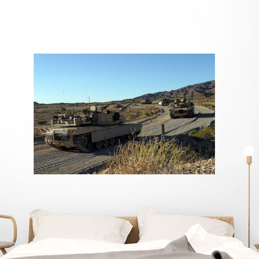 M1a1 Abrams Main Battle Wall Decal