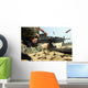 Marine Engages Targets with Wall Decal
