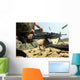 Marine Engages Targets with Wall Decal