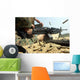 Marine Engages Targets with Wall Decal