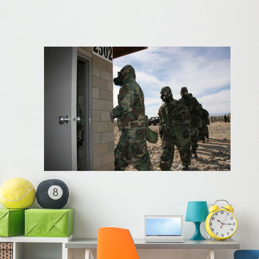 Marines and Sailors File Wall Decal
