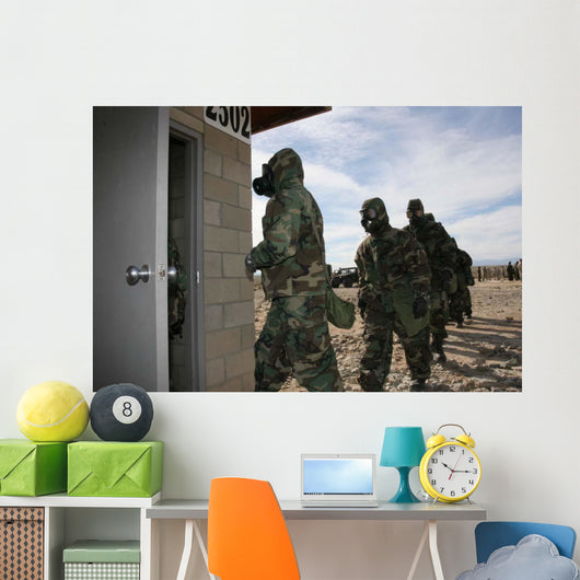 Marines and Sailors File Wall Decal
