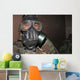 Marine Clears His Gas Wall Decal