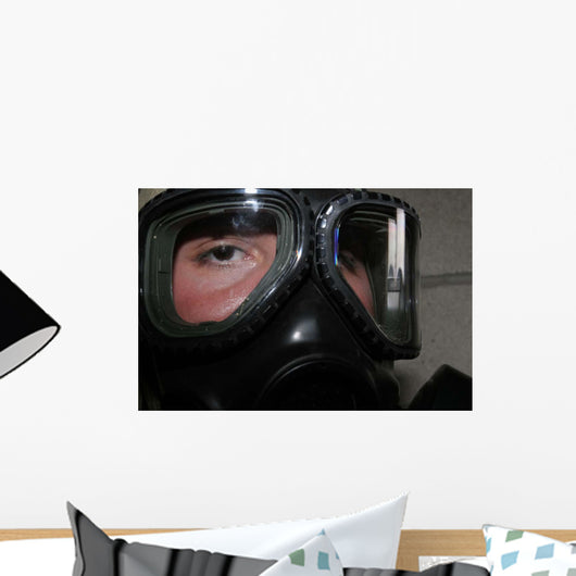 Marine Glares through Limited-spaced Wall Decal