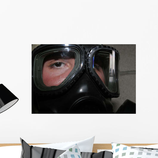 Marine Glares through Limited-spaced Wall Decal