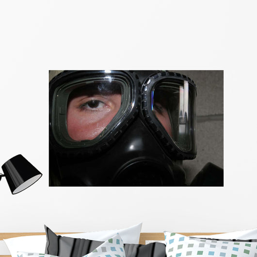 Marine Glares through Limited-spaced Wall Decal