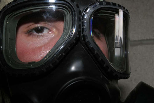 Marine Glares through Limited-spaced Wall Decal