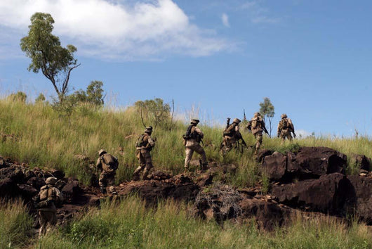 Marines Patrol Australian Outback Wall Decal