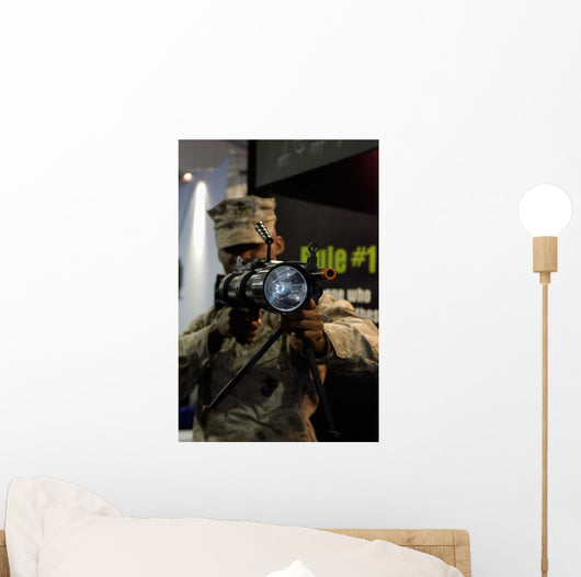 Marine Tests Night Hunter Wall Decal