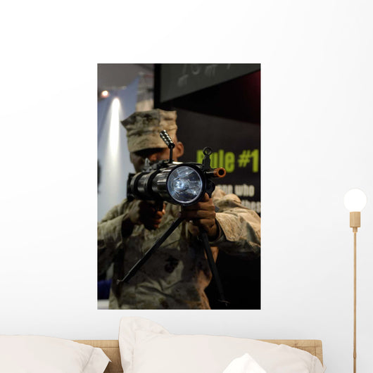 Marine Tests Night Hunter Wall Decal