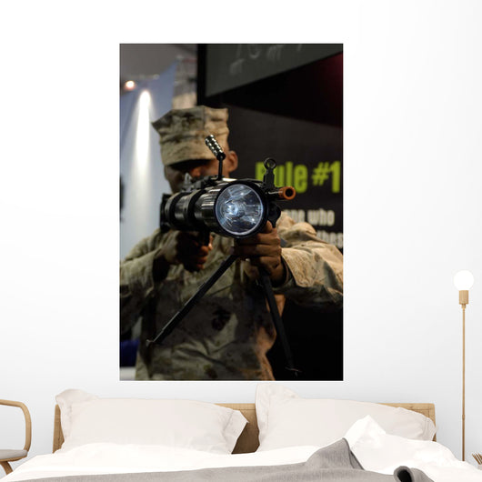 Marine Tests Night Hunter Wall Decal