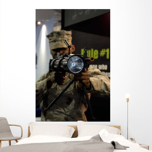 Marine Tests Night Hunter Wall Decal