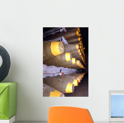 Racks Bombs Sit inside Wall Decal