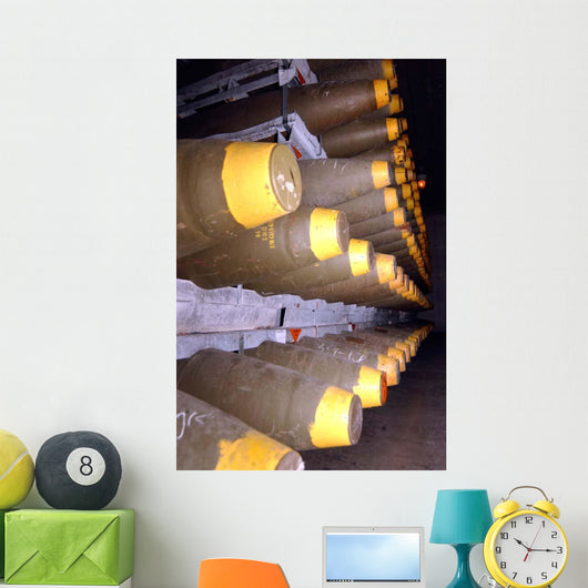 Racks Bombs Sit inside Wall Decal