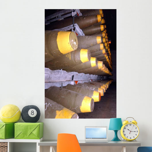 Racks Bombs Sit inside Wall Decal