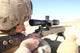 Soldier Aims with His Wall Decal