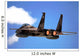 F-15 Eagle Flight Wall Decal Design 1