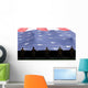 Airmen Present American Flag Wall Decal