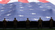 Airmen Present American Flag Wall Decal
