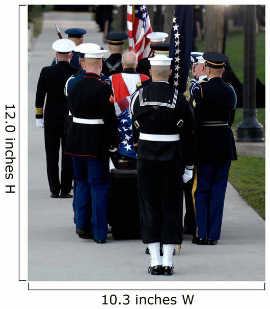 Armed Forces Body Bearers Wall Decal