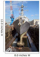 Guided Missile Destroyer Uss Wall Decal Design 1