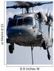 Mh-60s Seahawk Delivers Pallet Wall Decal