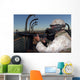 Rifleman Keeps Alert as Wall Decal