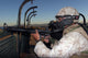 Rifleman Keeps Alert as Wall Decal
