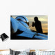 Airman Tightens down Canopy Wall Decal