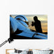 Airman Tightens down Canopy Wall Decal