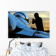 Airman Tightens down Canopy Wall Decal