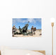 Artillerymen Fire-off round with Wall Decal