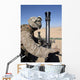 81mm Mortarman Adjusts Mortar Wall Decal